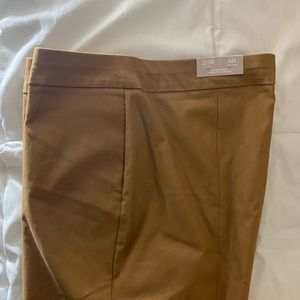 NWT Chico’s SO Slimming Brigitte Back Slit Ankle Pant Camel size 20 Chico's 4